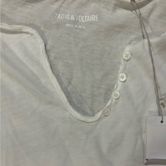 NWT Zadig & Voltaire TUNISIEN  ML ROCK STRASS Size XS - Picture 3 of 5